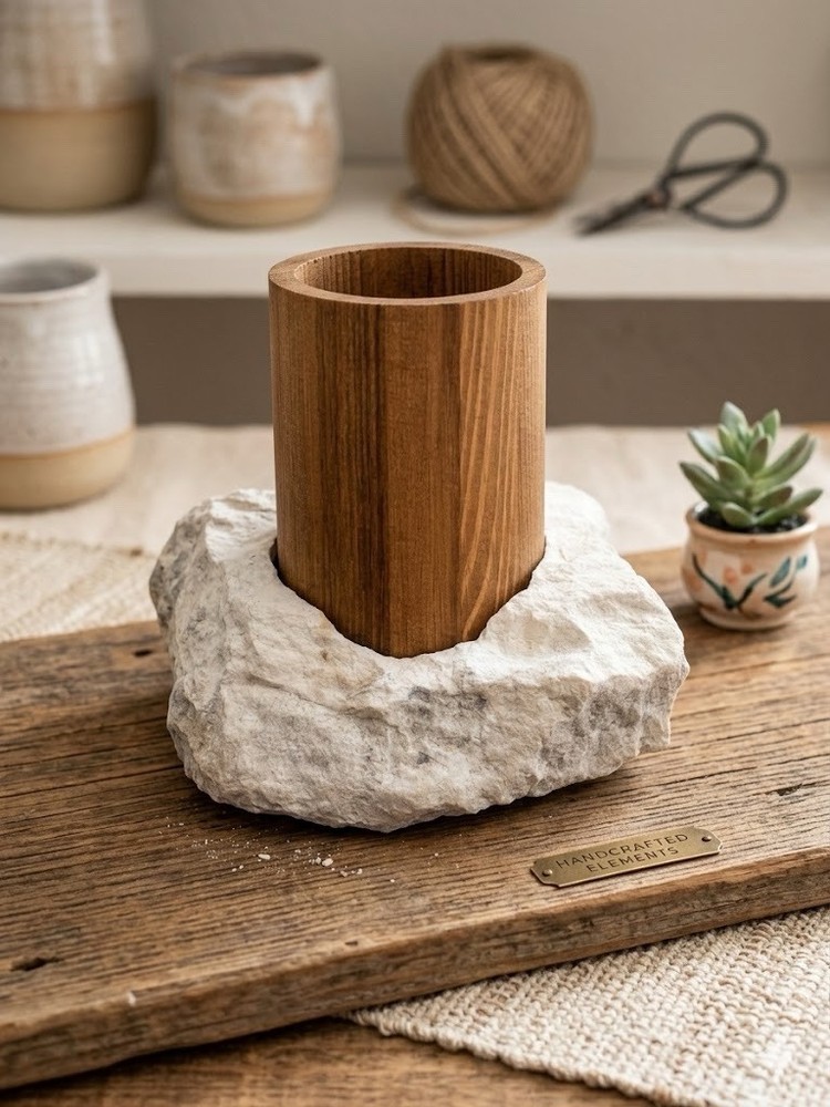 Limestone Succulent Planter