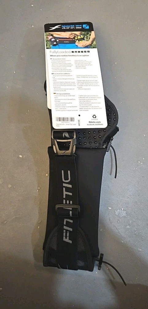 Hydration Fully Loaded Hydration Belt With 12oz Water Bottle Size Large 35"-42"