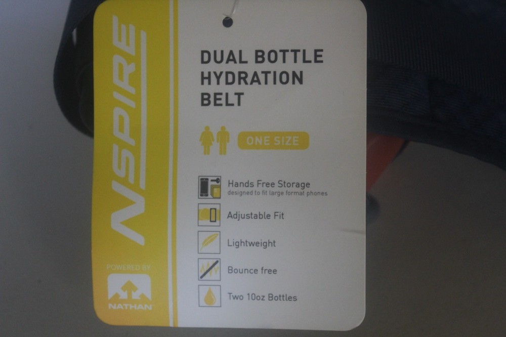 Nsrpire Dual Bottle Hydration Belt