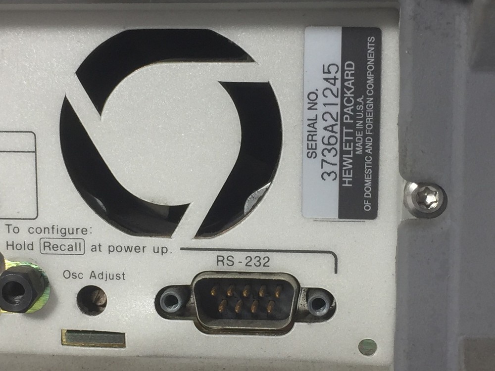 HP, 53131A Universal Frequency Counter,Great Working Condition-30 Days M/Back