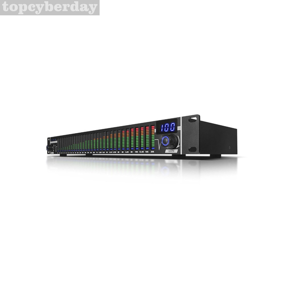 EQ-A31 31 Band Equalizer Digital Equalizer for Stage Home Karaoke Studio Uses