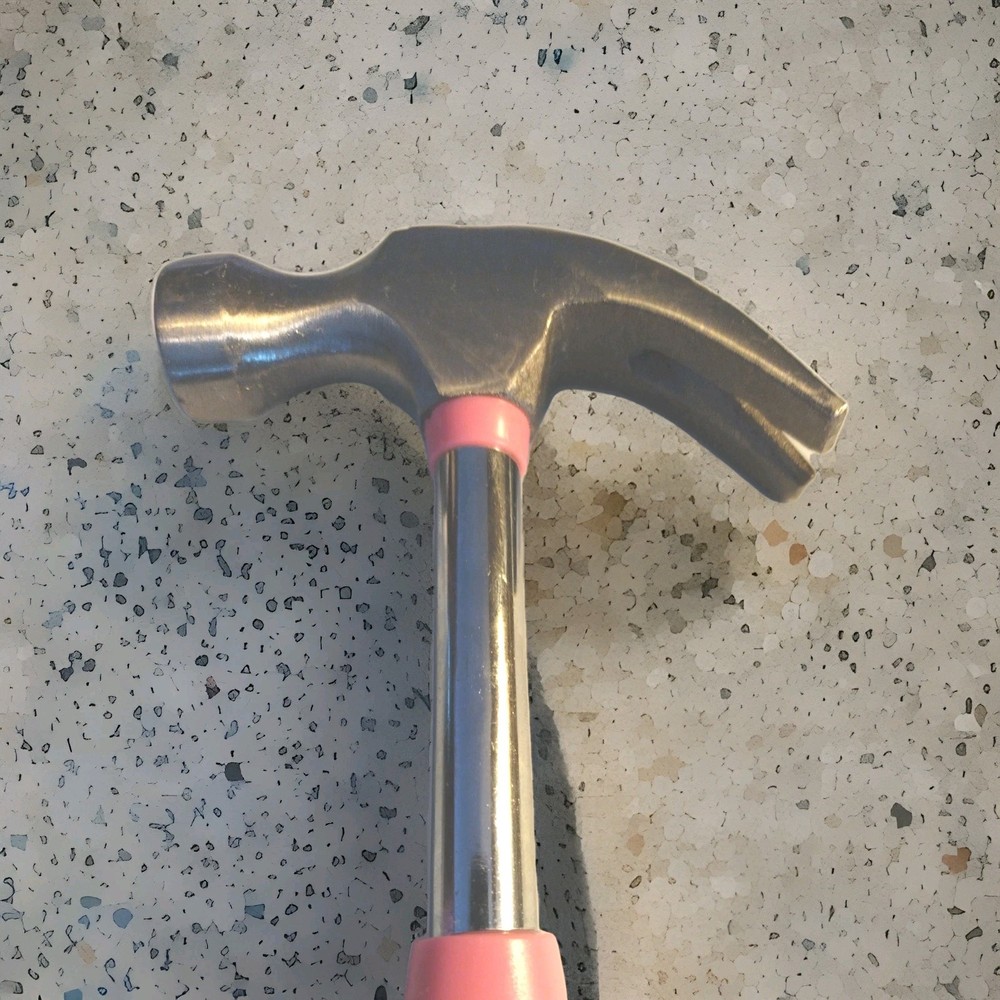 8oz Hammer Small Claw Hammer Pink