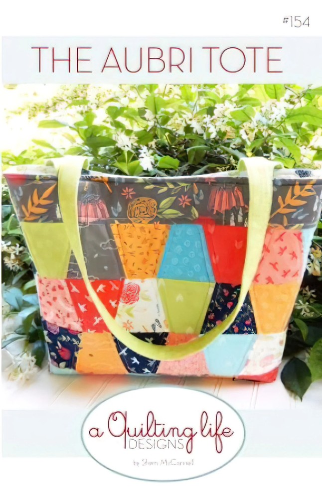 Aubri Tote Pattern by A Quilting Life Designs