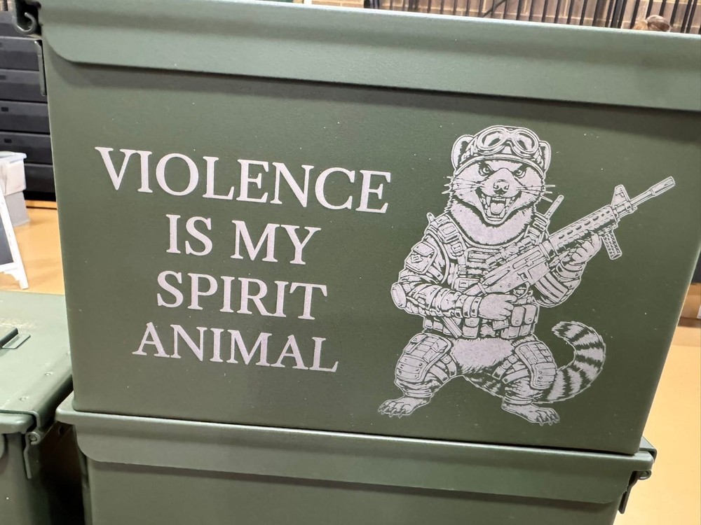 CUSTOMZIED LASER ENGRAVED AMMO BOX