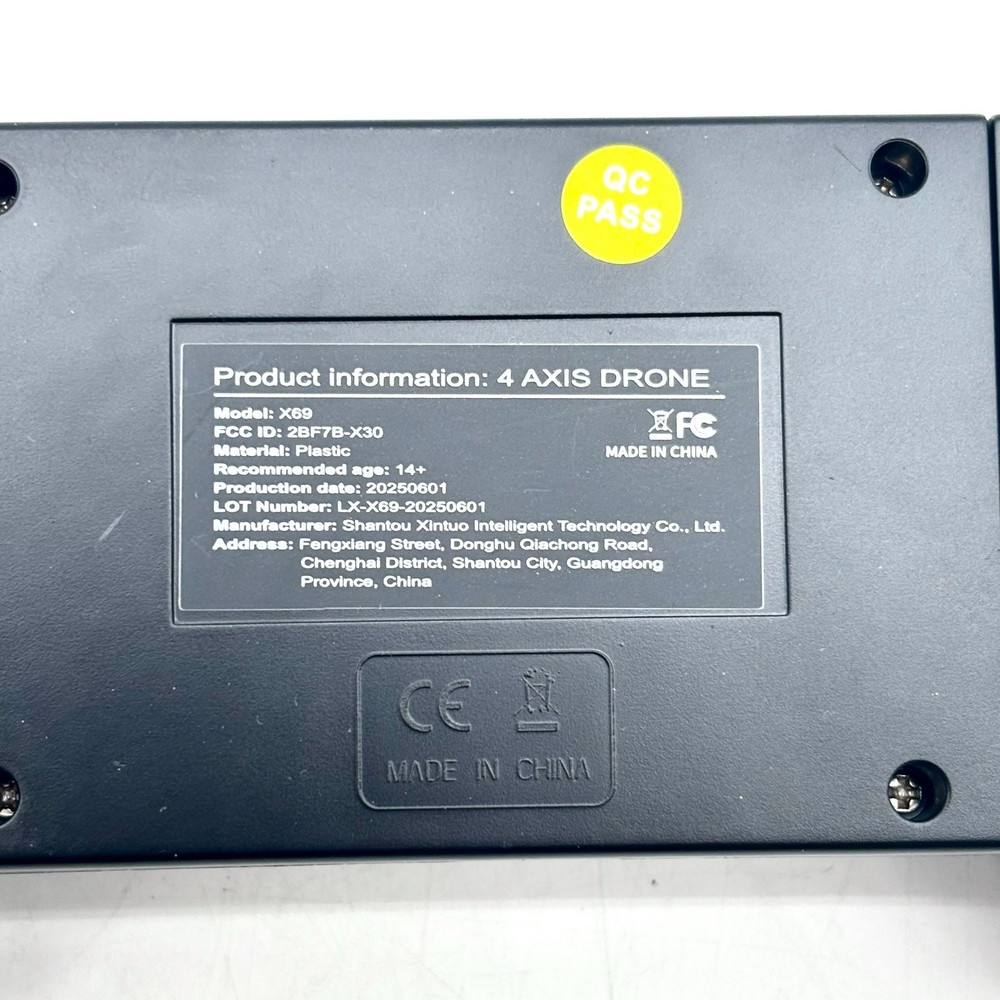 Foldable 4 Axis Drone With High Definition Camera Model X69