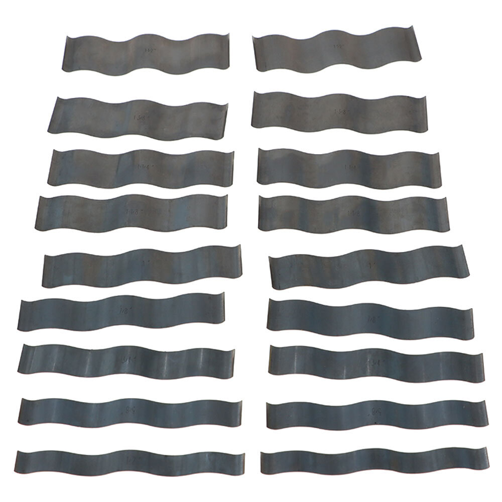 18Pcs Precise 1/8" Wavy Hardened Steel Parallel Parallels .0002" 9 Pair