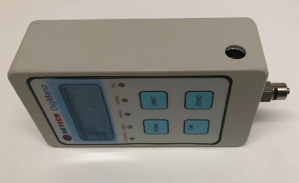 NETECH DIGIMANO PRESSURE / VACUUM METER 220-2CMH20