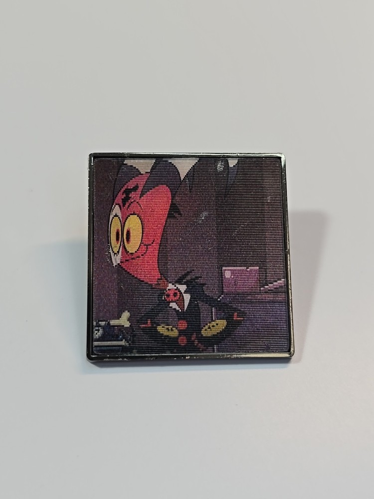 Used Helluva Boss Blitz Lenticular Pin with Free Shipping