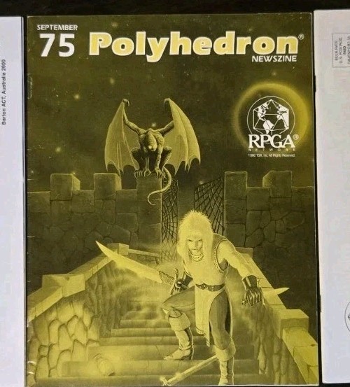 Polyhedron Newszine Issue #67, 75, 77