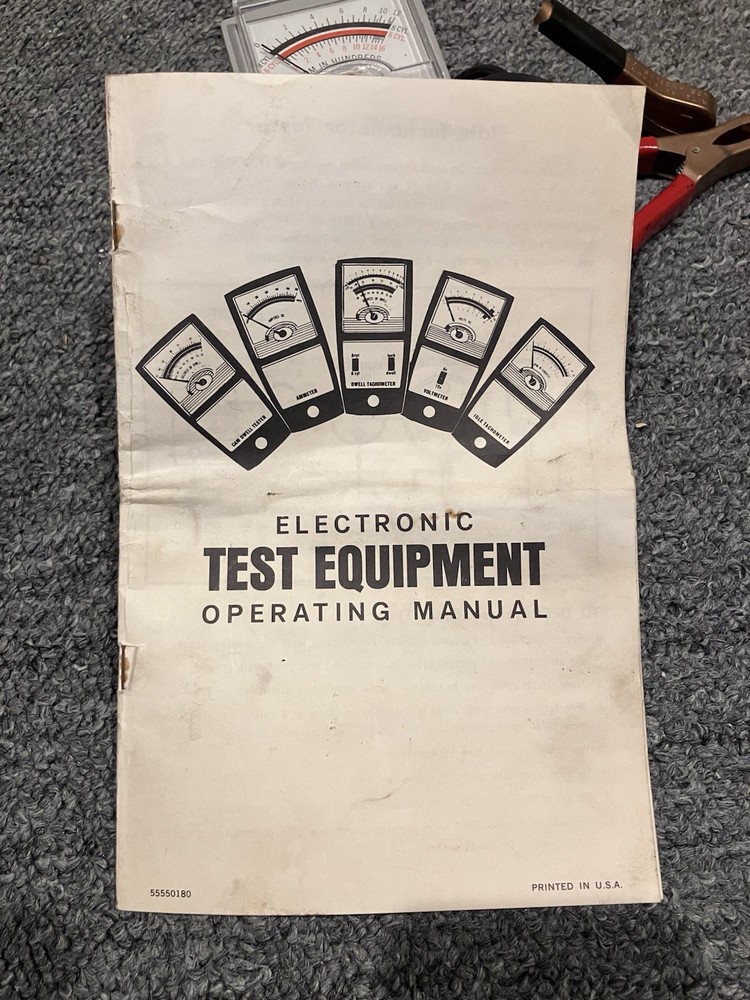 Rac Idle Tachometer Tester