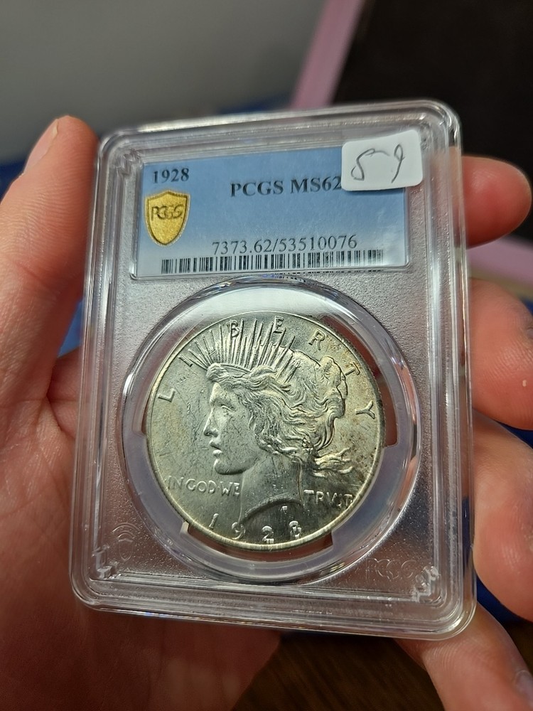 1928 Peace Dollar   PCGS MS-62