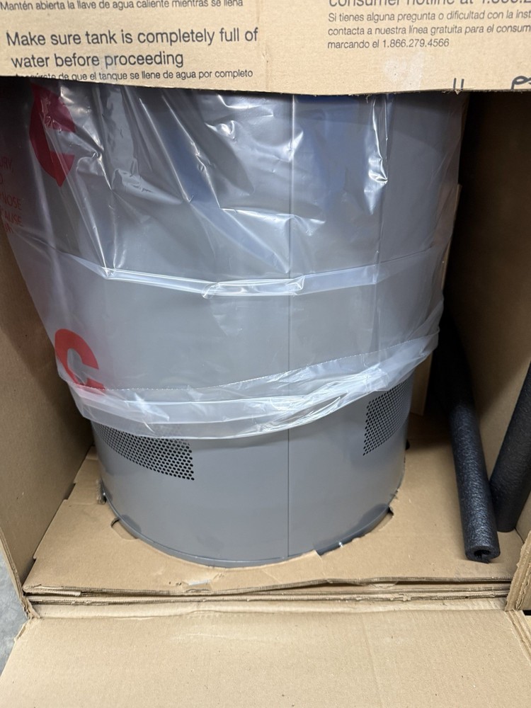 Rheem Natural Gas Vent Tall Water Heater 50 Gal 42,000 BTU XG50T06PV42U0