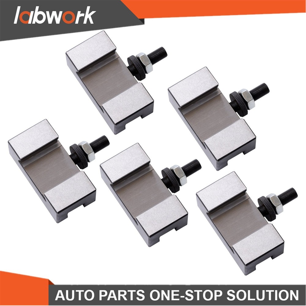 Labwork AXA 250-102XL 5 Pack Set 5/8" XL Lathe Tool Post Holders Multi-Process