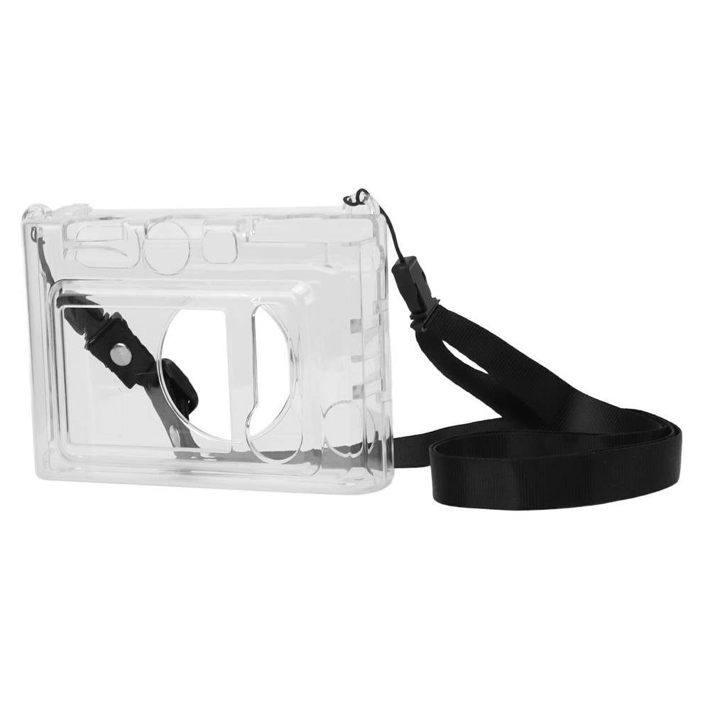Camera Clear Case Transparent Protective Case with Shoulder Strap