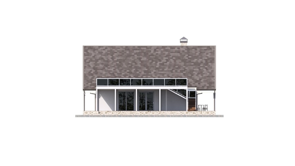 100’x54’ 4-Beds 4-Baths Charming A-Frame Architectural Build Plans PDF Download
