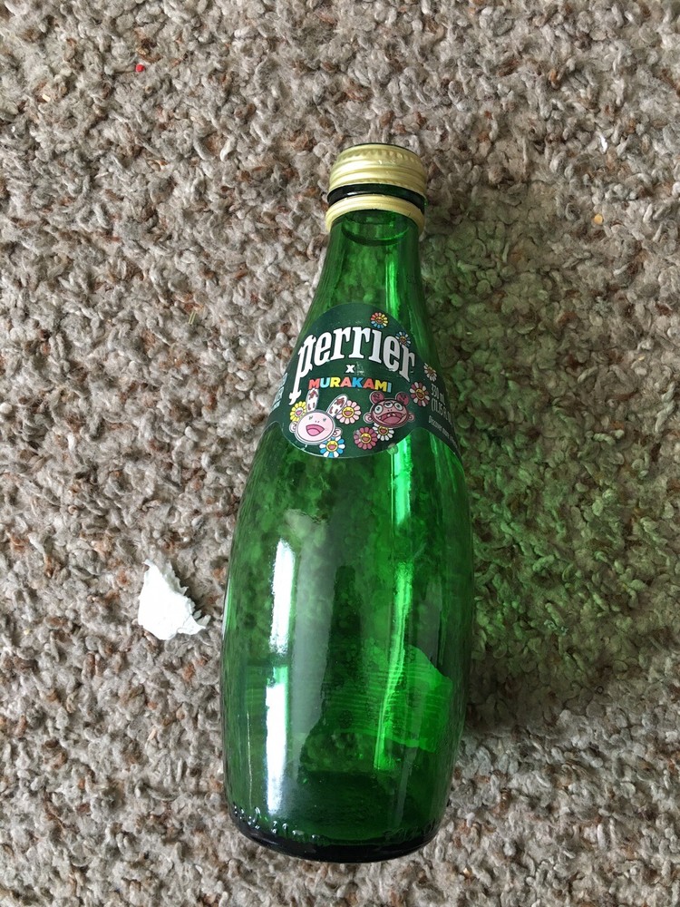 Perrier x Murakami 330 ml glass bottle