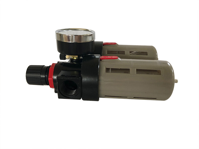 Combo Air System Accessories 1/2in NPT Air Line Piggyback Regulator/Filter