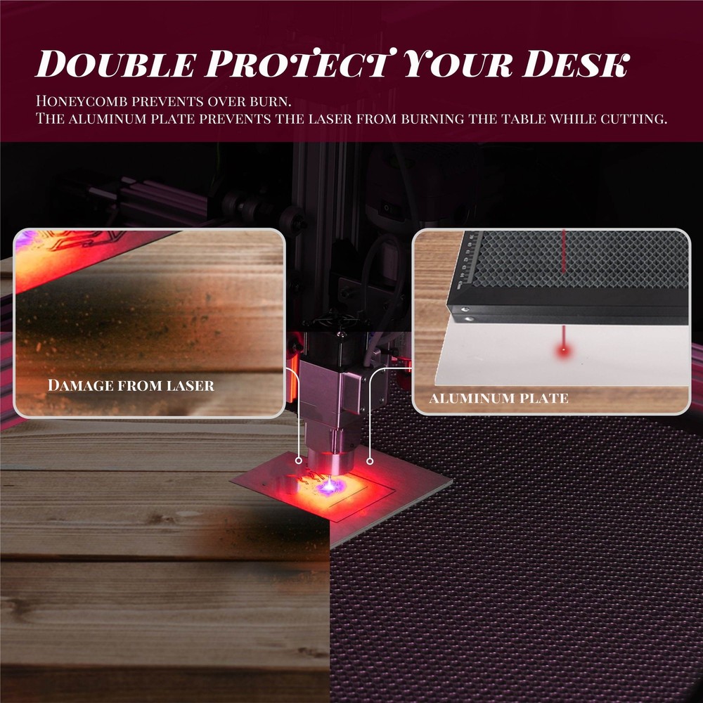 Laser Bed Honeycomb Working Table for CO2 Laser Engraver Cutting Machine