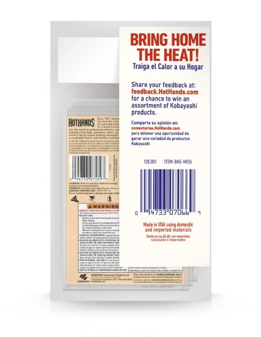 Hot Hands Warmer 3 Pack