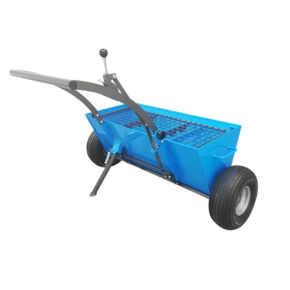 Sand Scattering Machine Hand-Push Abrasive Sand Spreader Machine High Efficiency