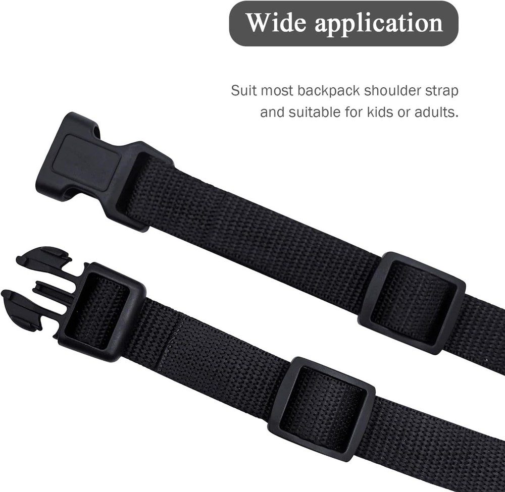 Adjustable Backpack Chest Strap Replacement Backpack Waist Strap Sternum Strap C