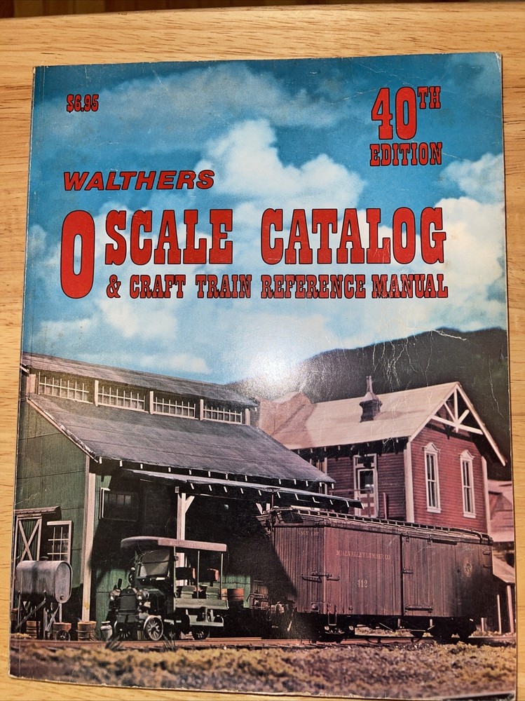Walthers O Scale Catalog & Craft Train Reference Manual Model Railroading 40th
