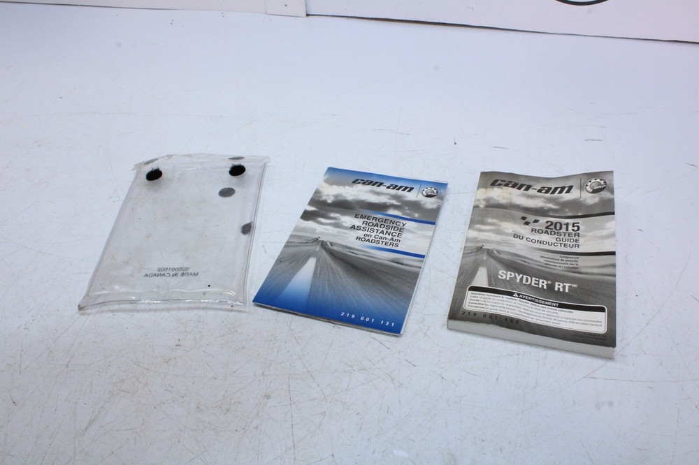 2015 CAN-AM SPYDER RT OEM MANUAL GUIDE 520001502