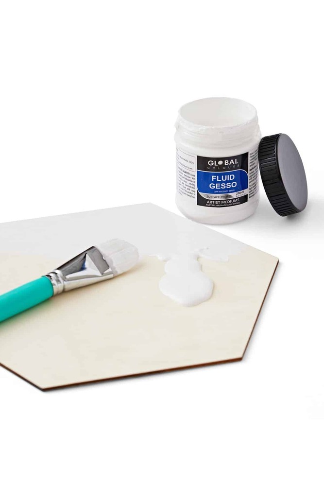 FLUID GESSO PRIMER - Global Colours Professional Mediums