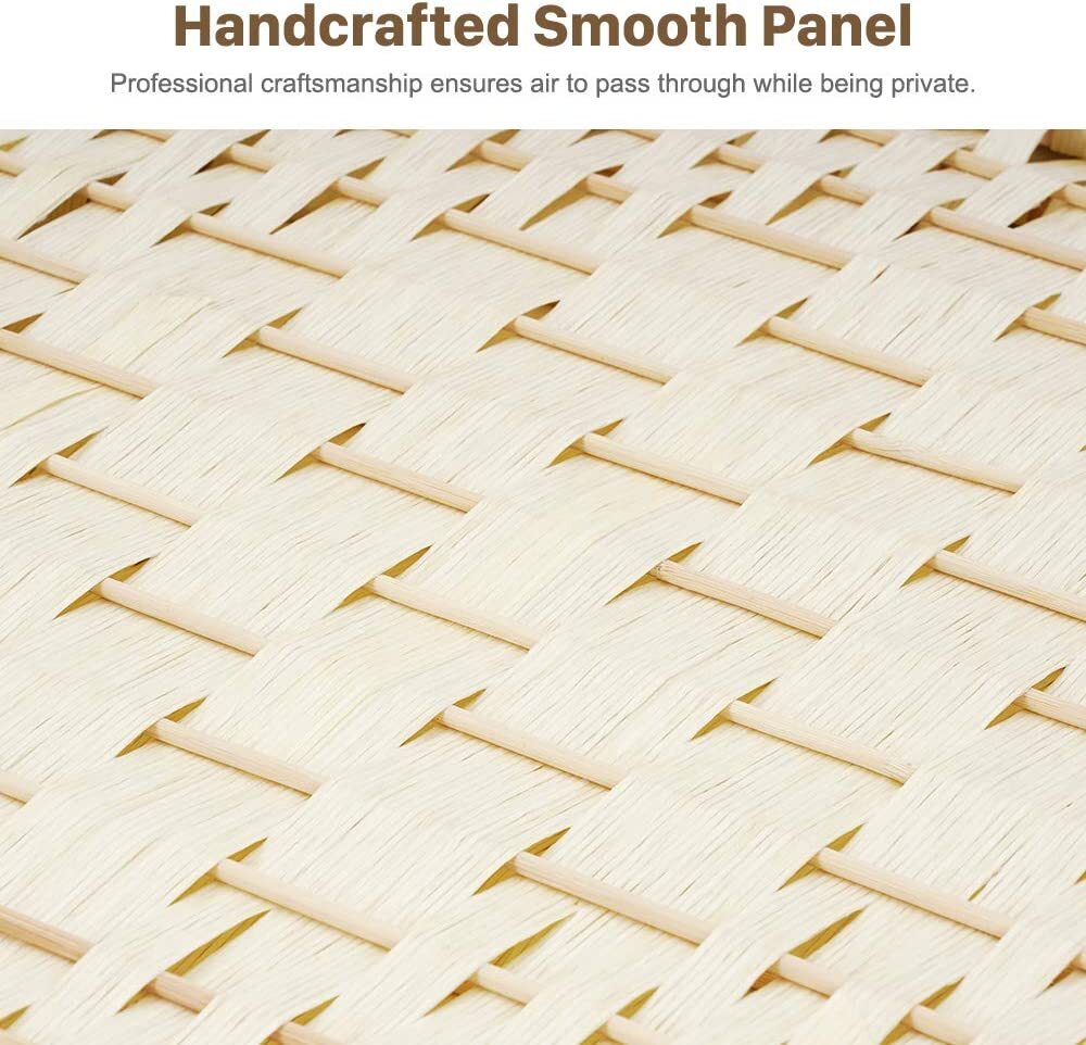 JOSTYLE Room Divider 6' Folding Privacy Screen Extra Wide Wall Partition 6-Panel