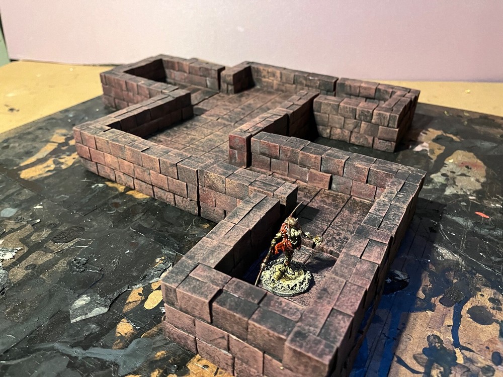 Sci-Fi Terrain pieces .17 – Tabletop Gaming scratch built.