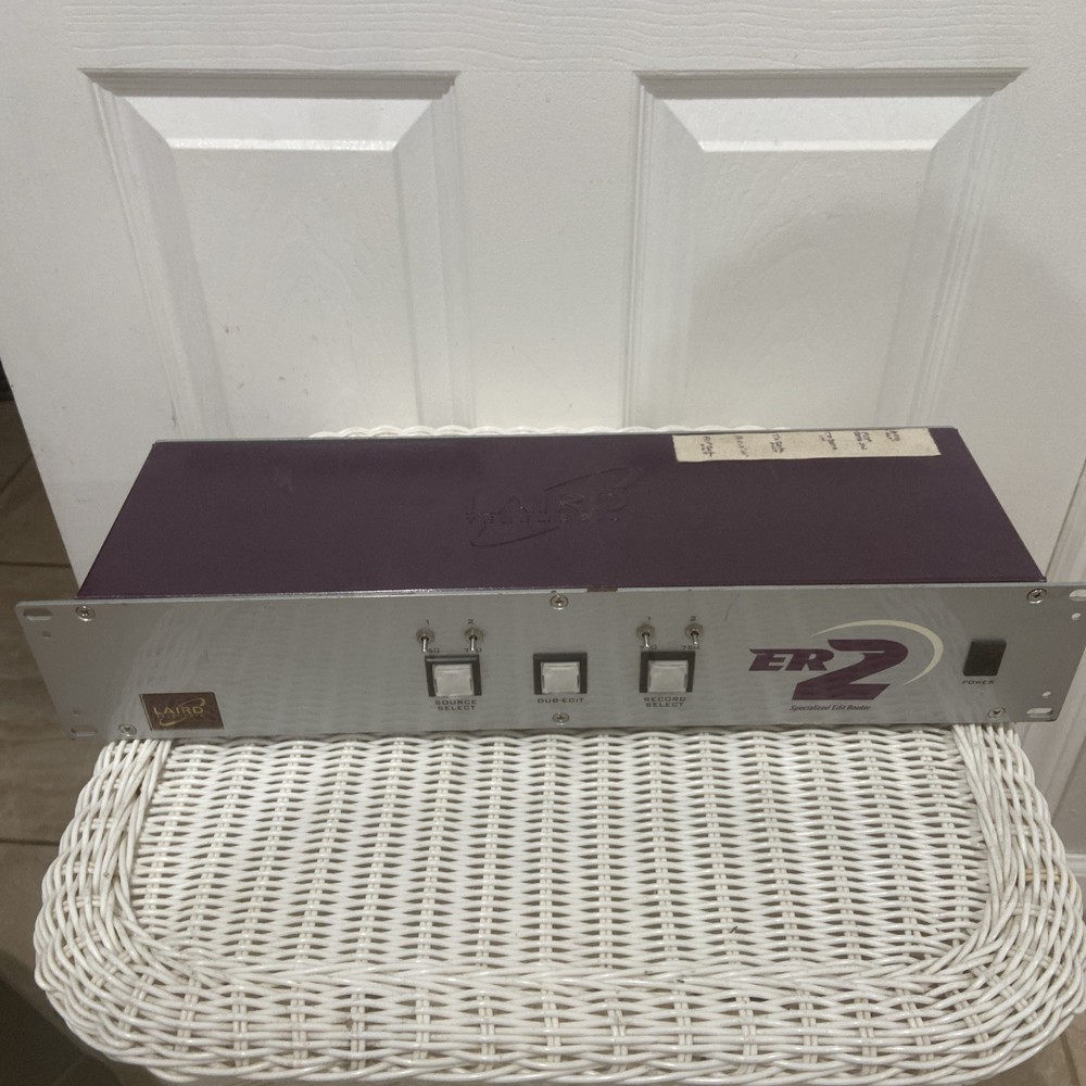 LAIRD TELEMEDIA ER2 Specialized Edit Router