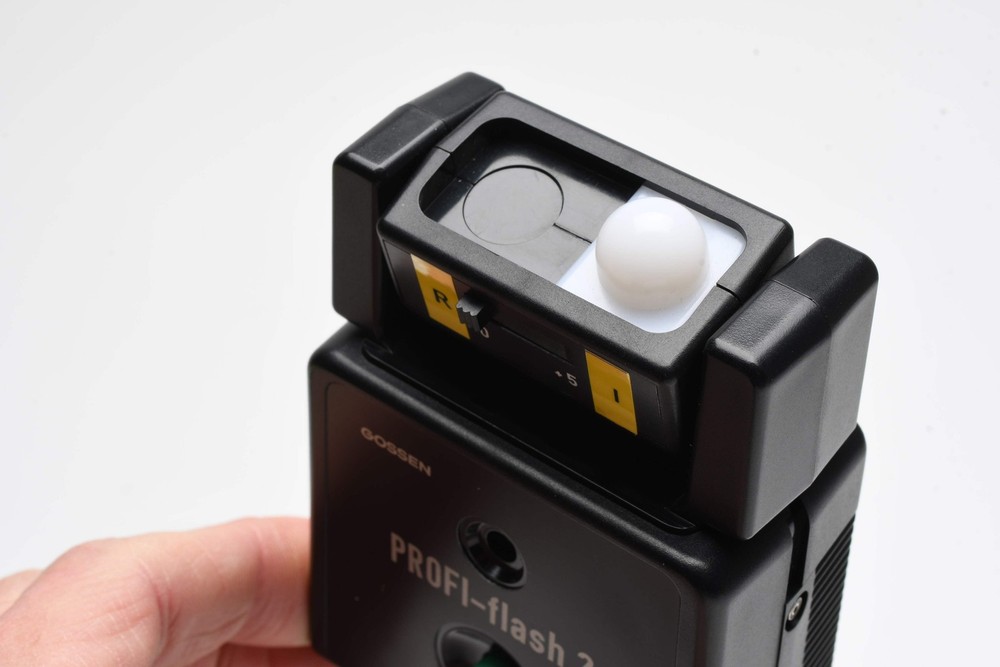 Gossen PROFI-flash 2 flash meter attachment for Luna-Pro sbc, case, tested, grea