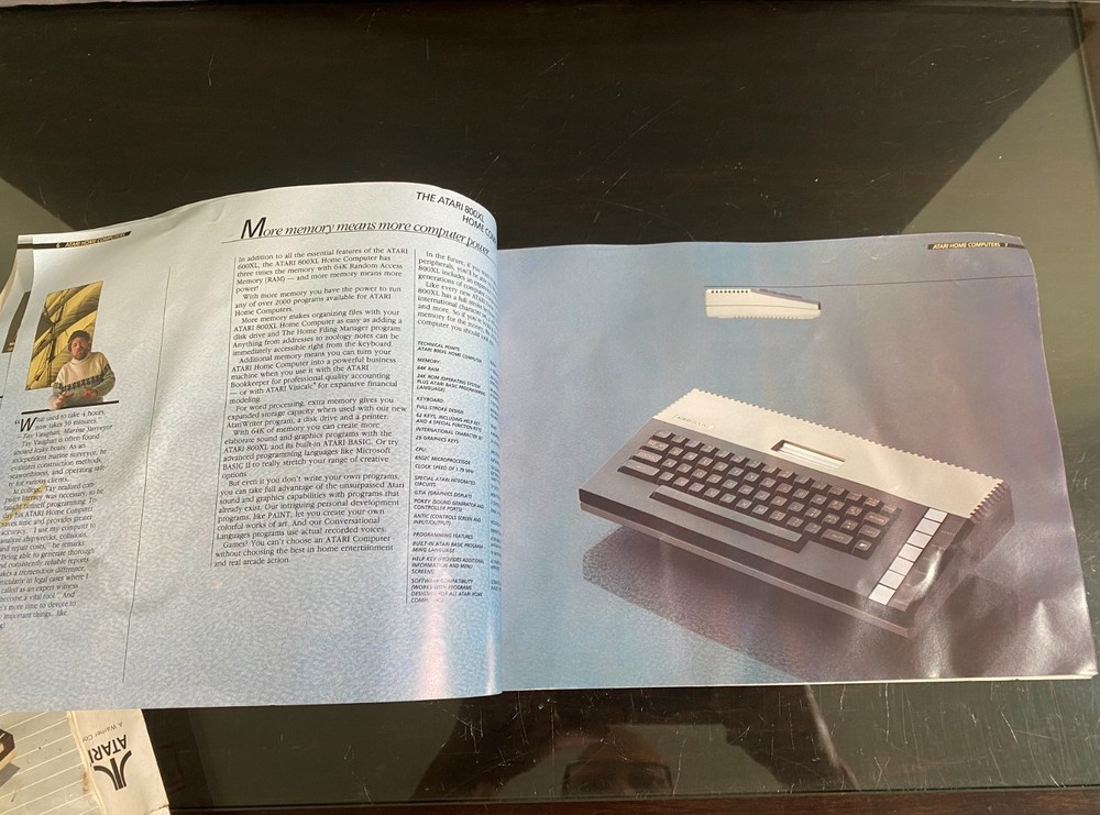 Vintage ATARI 800/XL Home Computer Owner's Guide DOS 3 Reference & Brochure