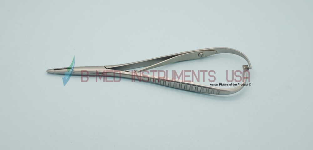 Mathieu Elastic Placing Needle Holder W/ Forward Placed Jaws Narrow Orthodontic