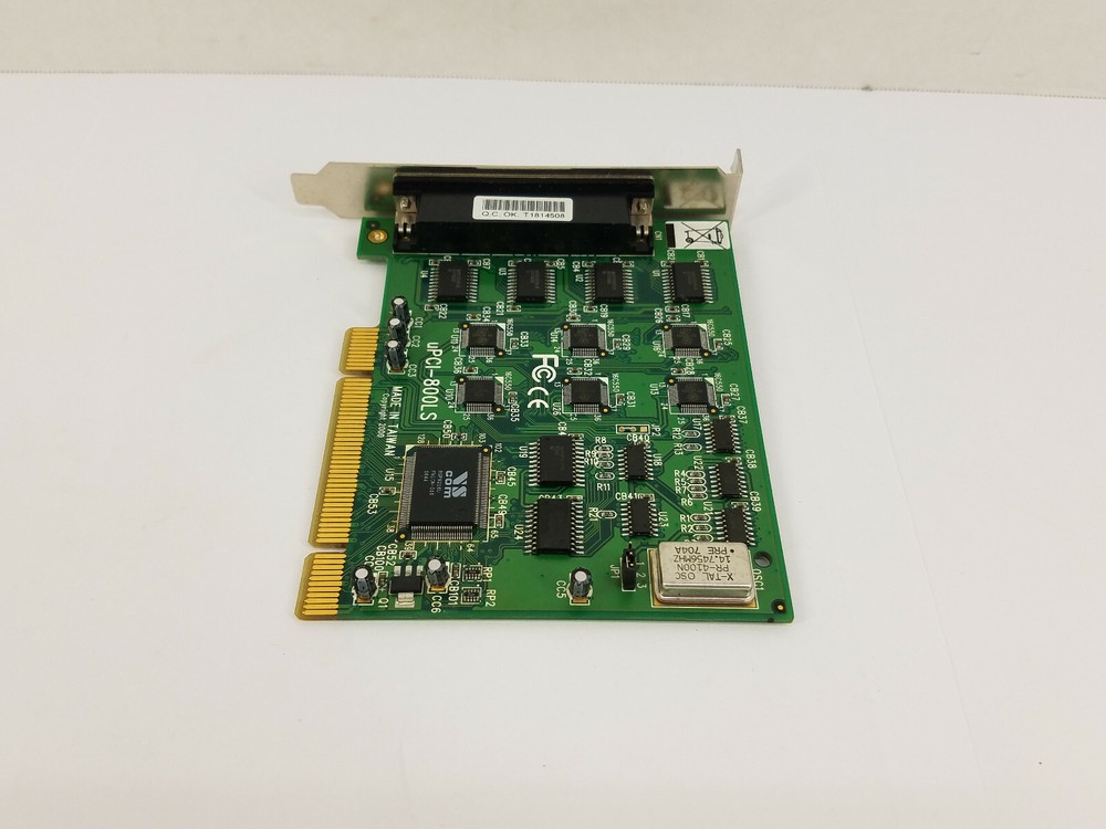 VSComm uPCI 800LS Eight Port RS232 Serial Card - Working System Pull