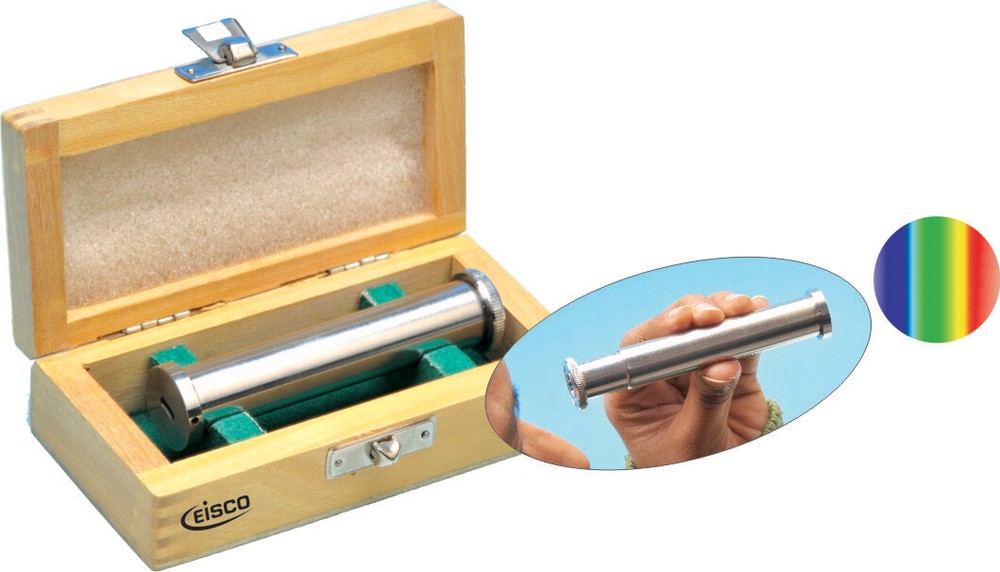 Eisco Labs Advanced Direct Vision Spectroscope in Wood Case