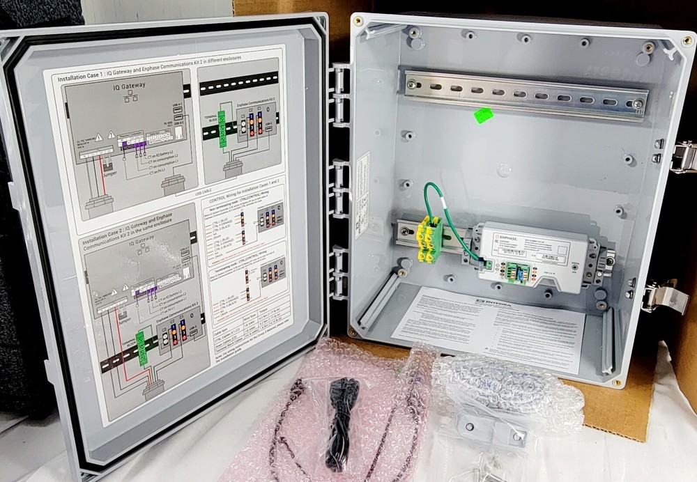 Enphase Wired Communication Kit COMMS-KIT-02 with Enclosure 883-02015-05