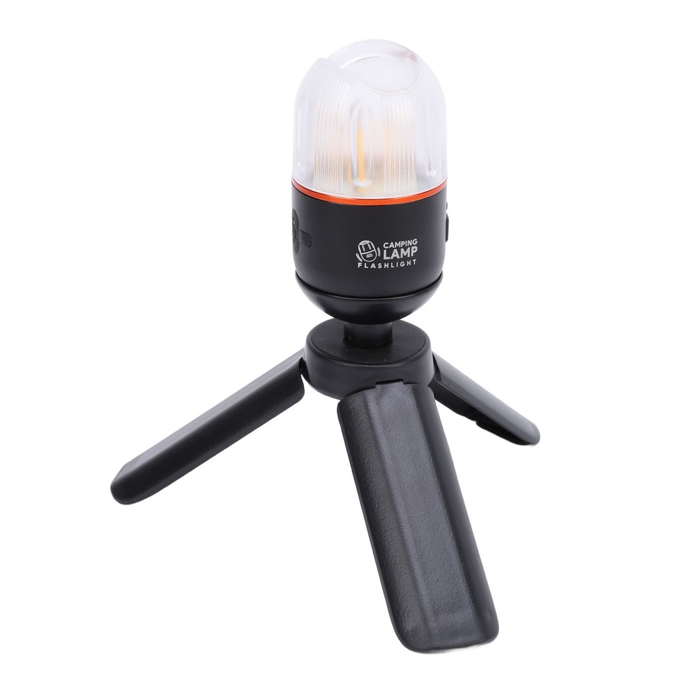 Flashlight Multiple Light Source Pushbutton Control Magnetic Camping Lamp For