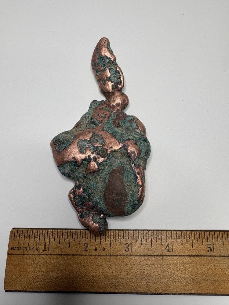 Pure Solid Native Michigan Float Copper Mineral Display Specimen Upper Peninsula