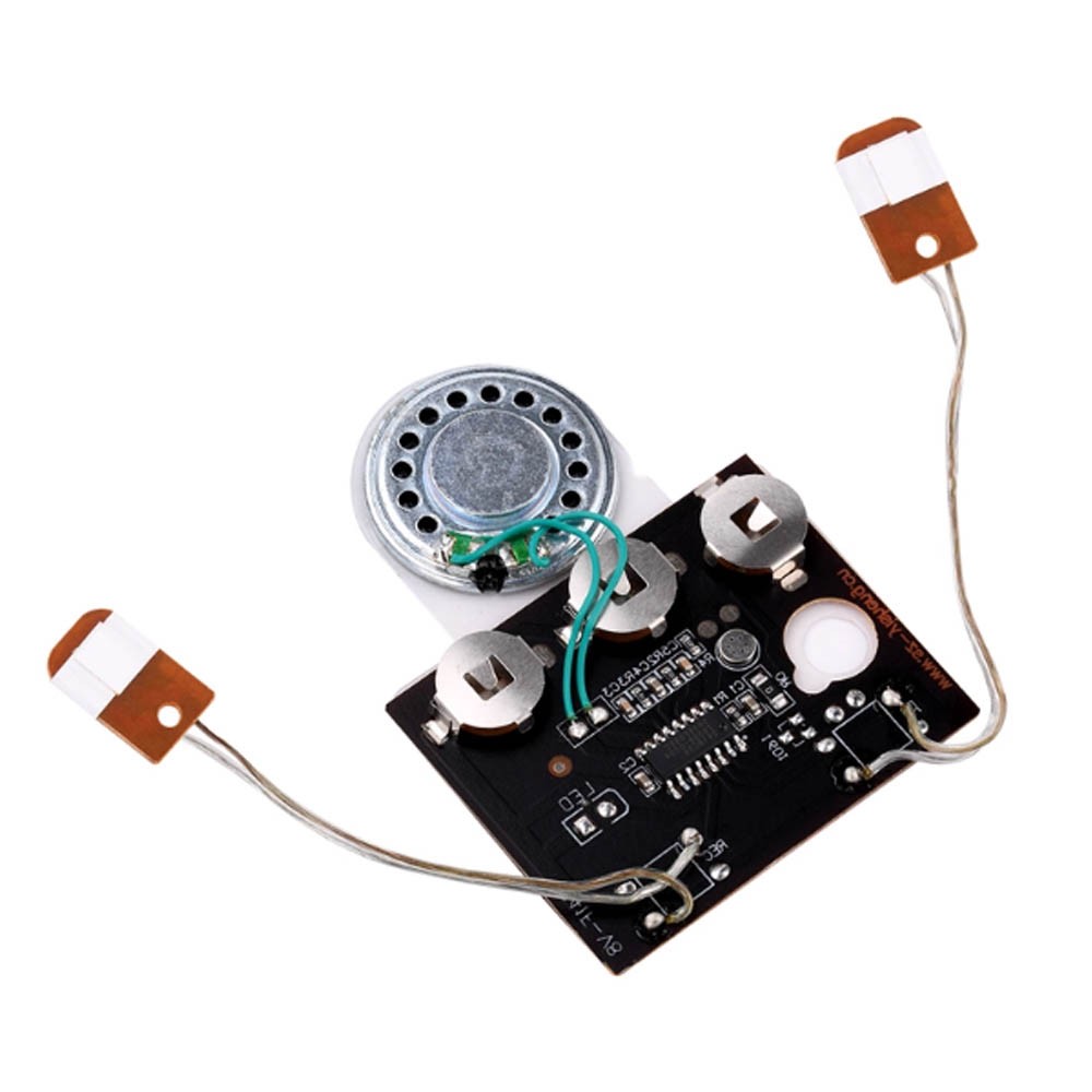30s Recordable Voice Chip Sound Module DIY Wired Double Button Control NEW