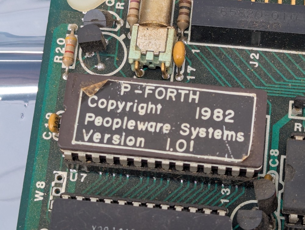 Rare - Peopleware Systems Inc. P-FORTH STD-BUS card - Testing and working!