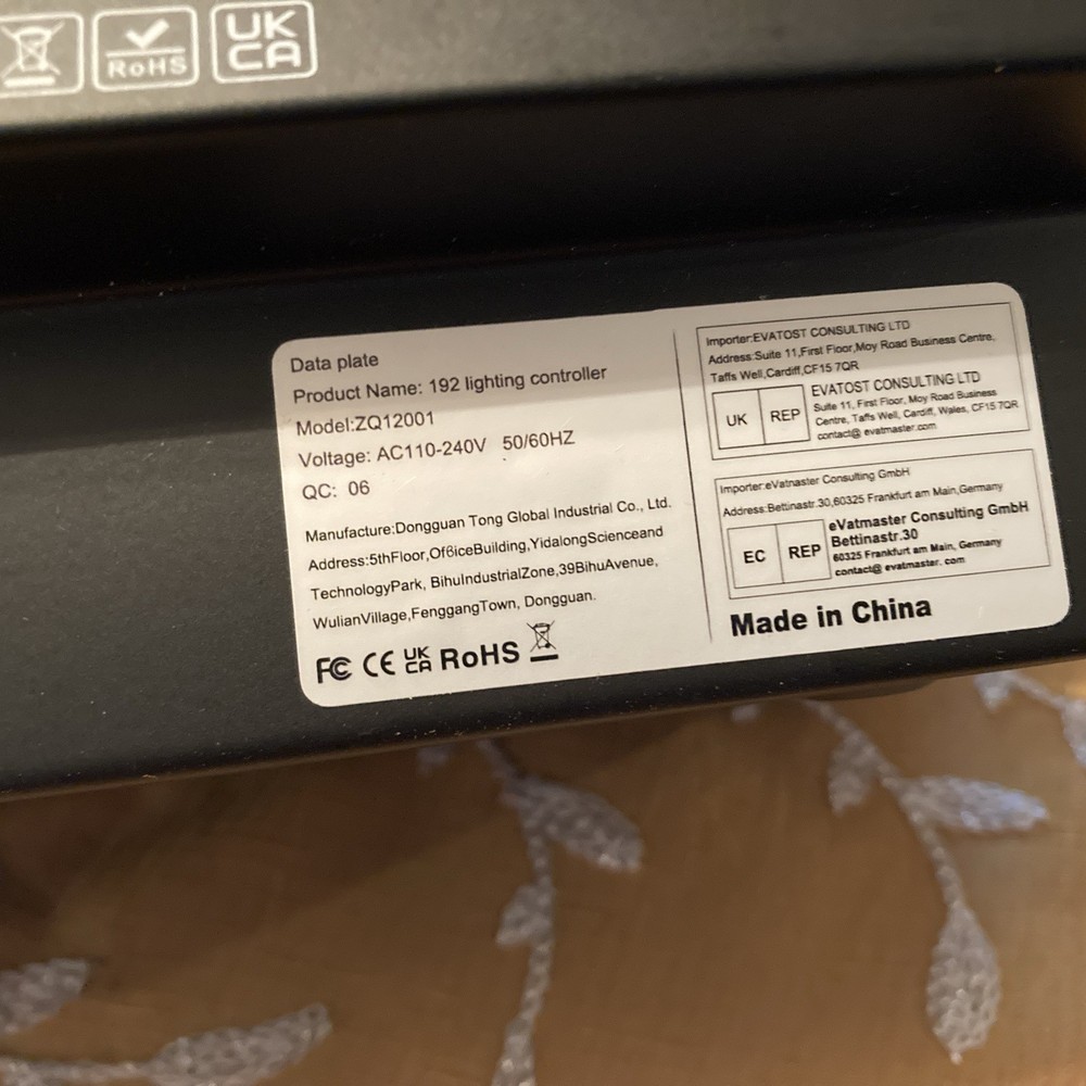 192 Channel DMX512 Controller Professional Lighting Console