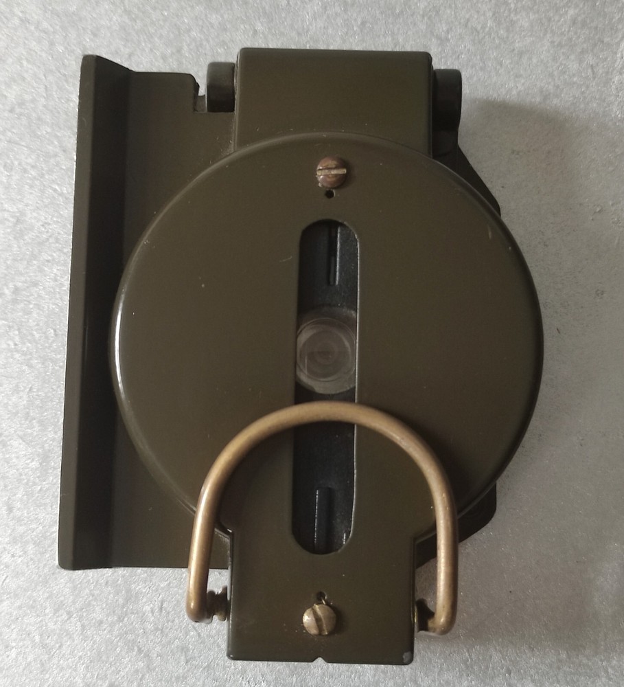 Compass Foldable in Closed Metal Case Camping Accessory Original