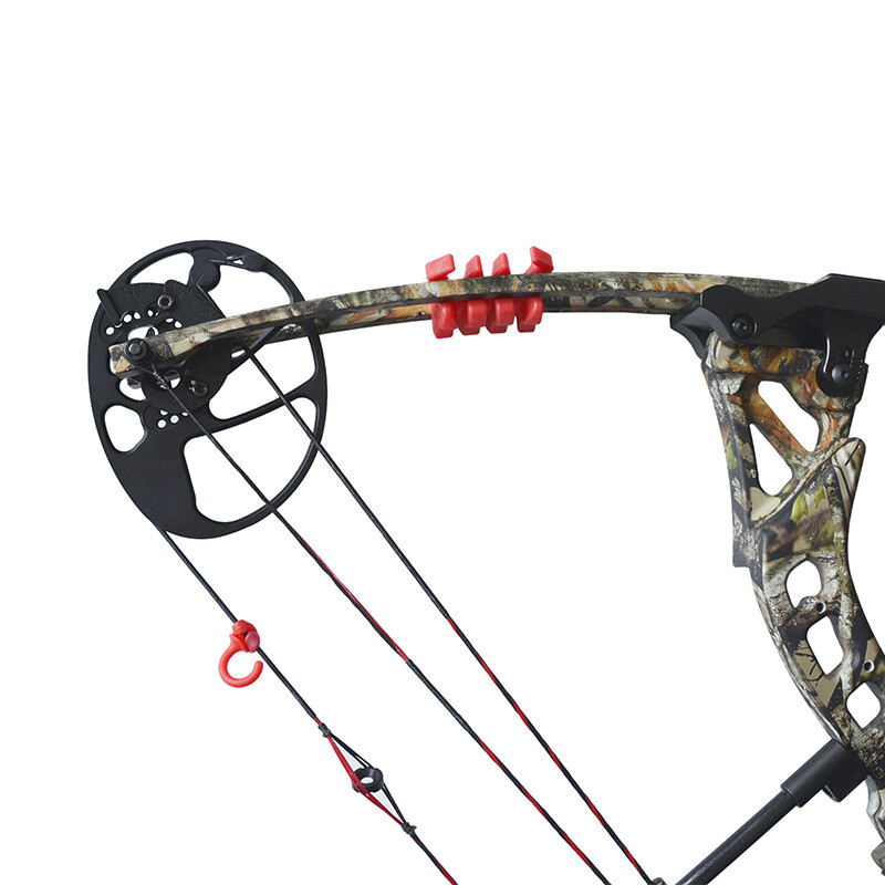 Archery Compound Bow Limb Stabilizer Rubber Limb Shock Dampener Silencer 2Pk