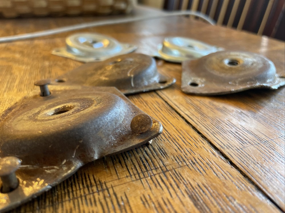 mid century peg leg brackets /5