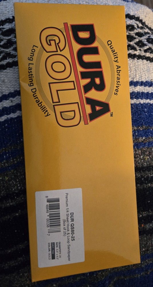 Dura-Gold Premium Sandpaper Sheets