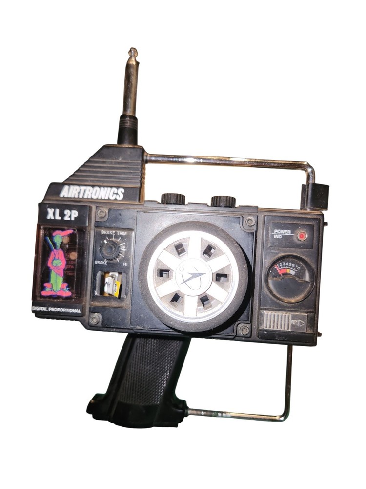 VTG Airtronics XL-2P Transmitter RC Model Kits Untested Balsa Controller