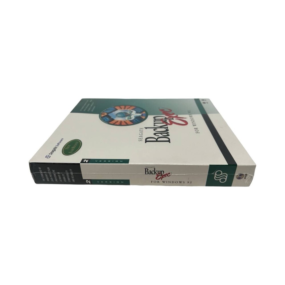 NEW Seagate Backup Exec Software for Windows 95 CD Sealed!