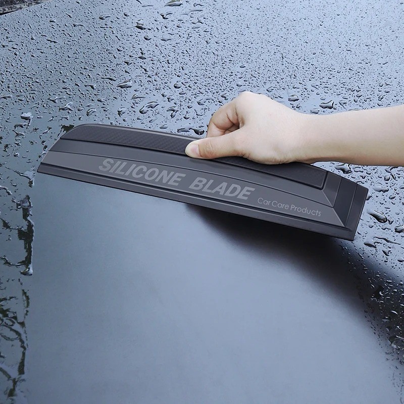 Non-Scratch Soft Silicone Handy Squeegee Wiper Dryin Car wrap tools Water Window