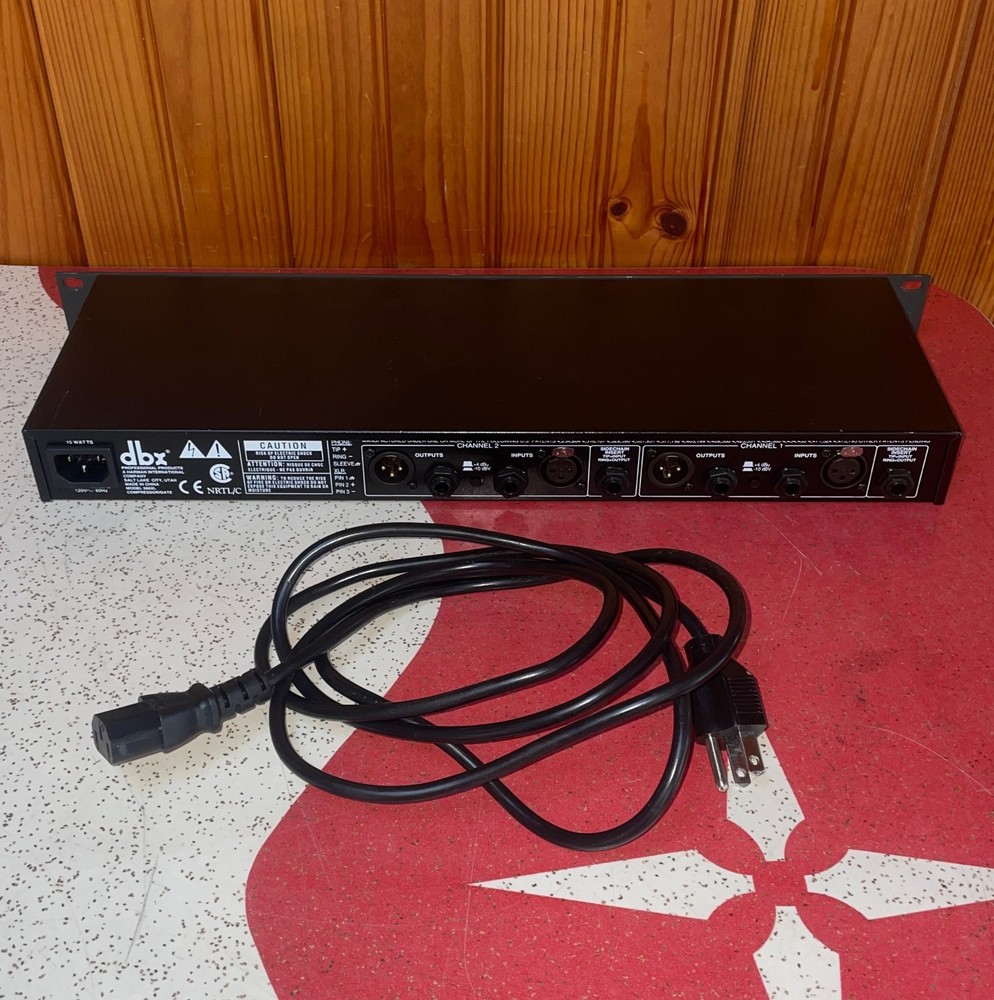 DBX 266XL 2-Channel Compressor/Gate Dynamics Processor - Tested/Working